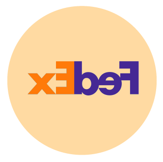 FedEx logo.